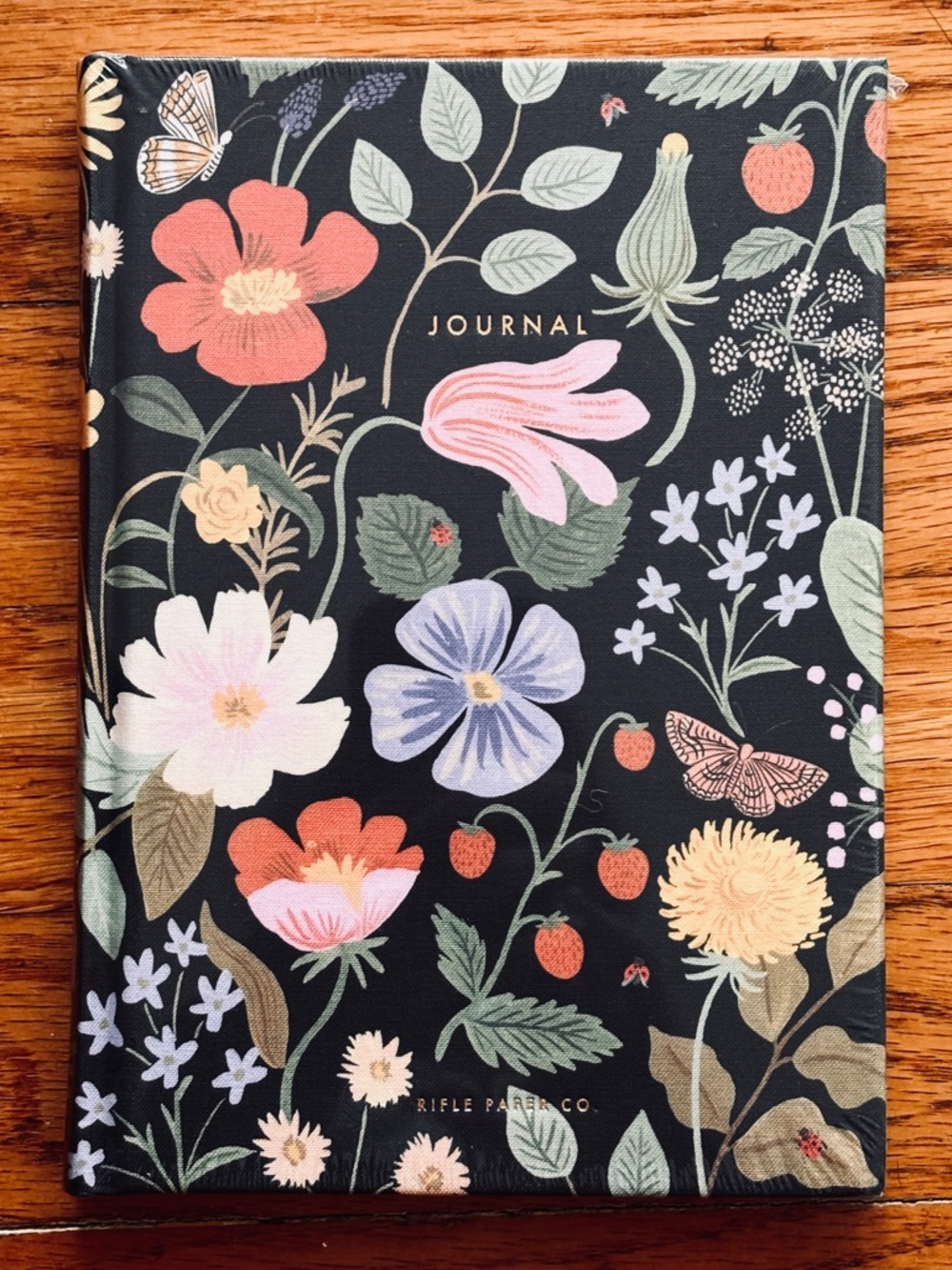 NWT Rifle Paper Co. Fabric Journal